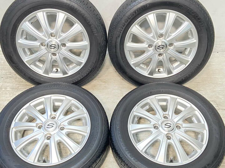 楽天市場】155/65R13 ブリヂストン ネクストリー S 13x4.0 43 100-4穴 