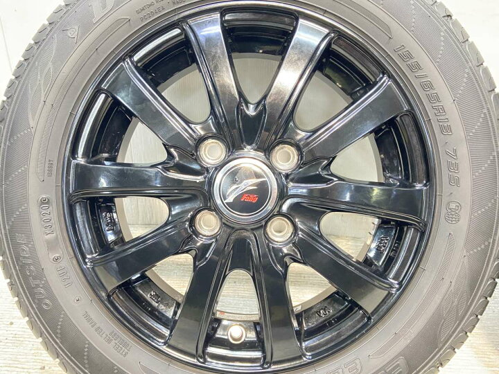 楽天市場】155/65R13 ダンロップ エナセーブ EC204 FANG 13x4.0 45 100 
