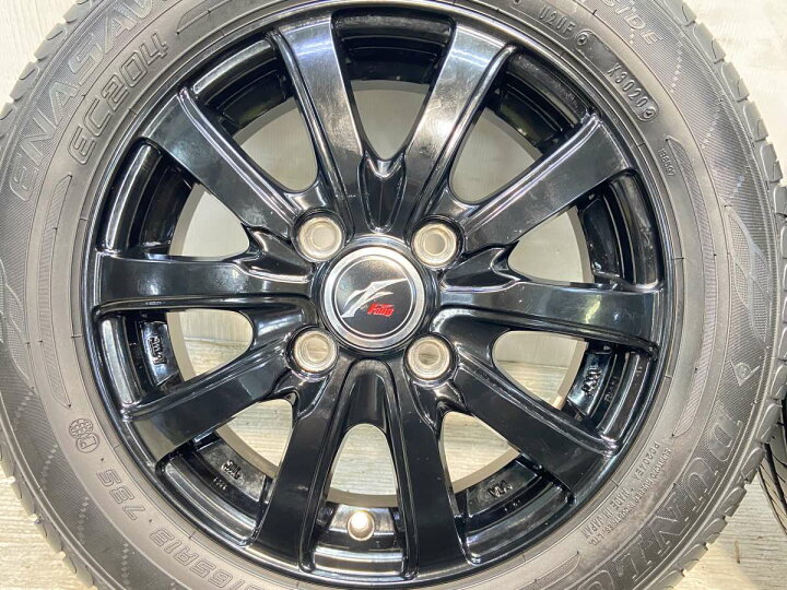 楽天市場】155/65R13 ダンロップ エナセーブ EC204 FANG 13x4.0 45 100 