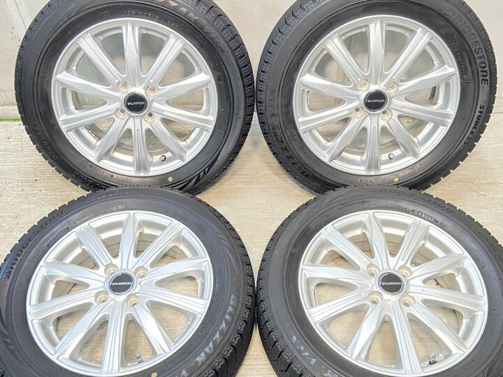 楽天市場】185/60R15 ブリヂストン ブリザック VRX BALMINUM 15x5.5 50 