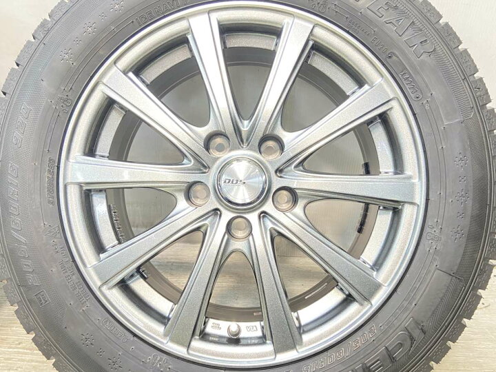 楽天市場】205/60R16 グッドイヤー アイスナビ7 DOS 16x6.5 38 114.3-5 