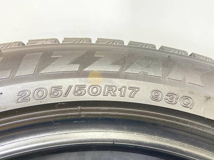 楽天市場】205/50R17 ブリヂストン ブリザック VRX3 中古タイヤ 