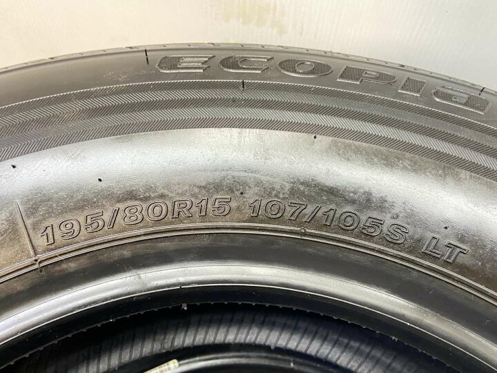楽天市場】195/80R15 107/105 ブリヂストン エコピア RD-613 中古 