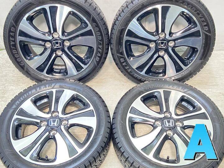 ㊾165/55R15新品タイヤ4本と中古美品ホイールとナット付き 楽天市場  