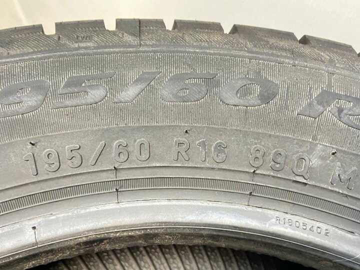 楽天市場】195/60R16 ピレリ アイスアシンメトリコ 中古タイヤ 