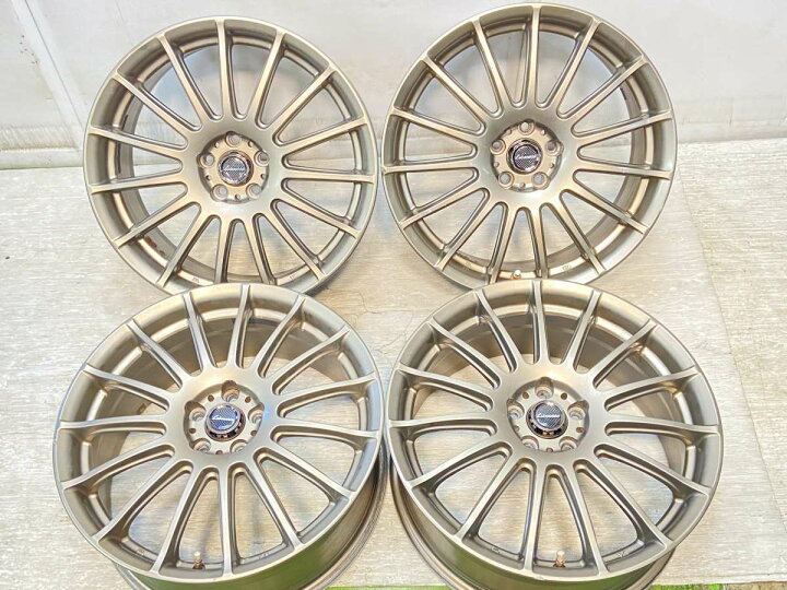 楽天市場】18x7.5 50 100-5穴 レア マイスター 中古ホイール 4本セット 
