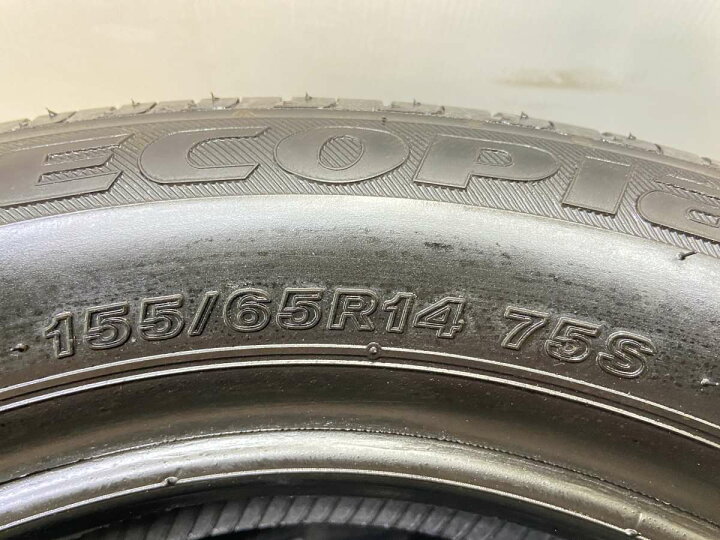 楽天市場】155/65R14 ブリヂストン エコピア EP150 中古タイヤ サマー 