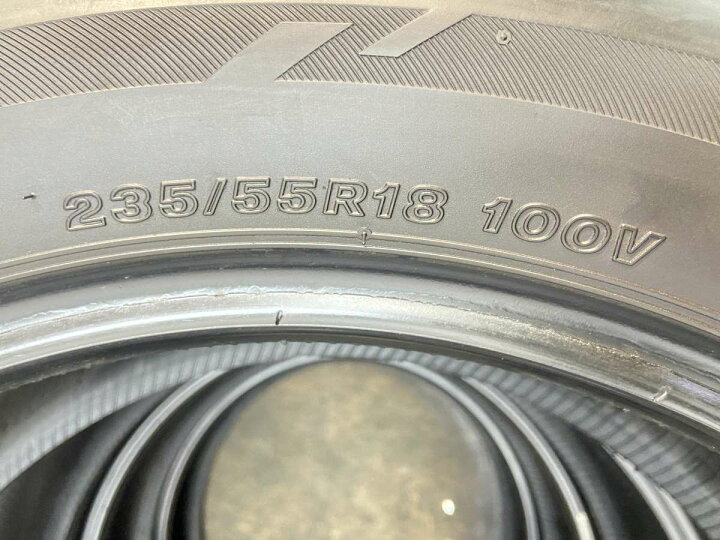 楽天市場】235/55R18 ブリヂストン LUFT RV2 中古タイヤ サマータイヤ 