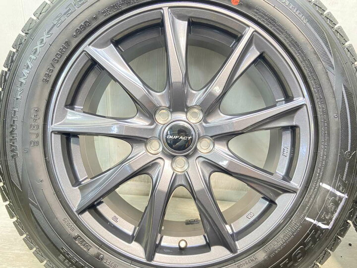 楽天市場】225/60R17 ダンロップ ウィンターマックス SJ8＋ DUFACT 
