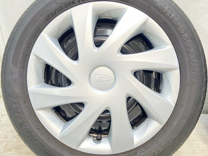 楽天市場】155/65R14 ブリヂストン ネクストリー ダイハツ純正 14x4.5 