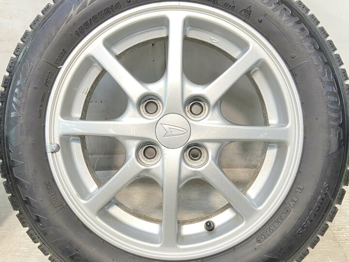 ダイハツ 純正ホイール 155/65r14 ブリザック VRX2 スタッドレス 4本 