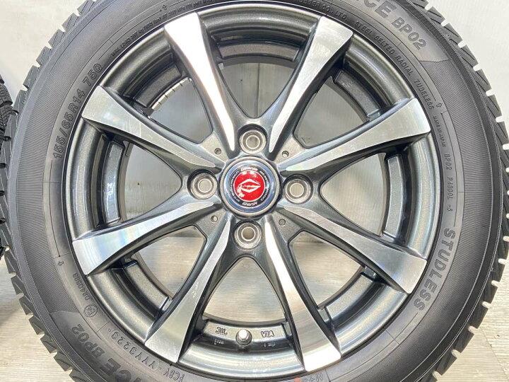 楽天市場】155/65R14 イエローハット PRACTIVA ICE BP02 GAIERIA 14x4 