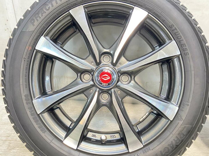 楽天市場】155/65R14 イエローハット PRACTIVA ICE BP02 GAIERIA 14x4 