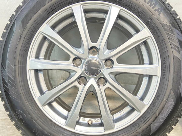楽天市場】205/65R16 ヨコハマ アイスガード iG60 MILLOUS 16x6.5 48 