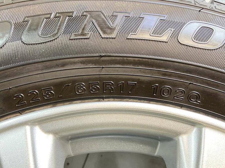 楽天市場】225/65R17 ダンロップ ウィンターマックス WM02 DUFACT 17x7 