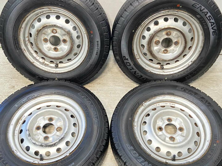 楽天市場】165R13 8PR ダンロップ エナセーブ VAN01 日産純正 13x5.0 
