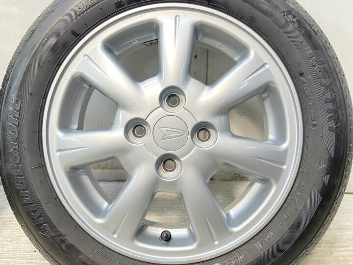 楽天市場】155/65R14 ブリヂストン ネクストリー ダイハツ純正 14x4.5 