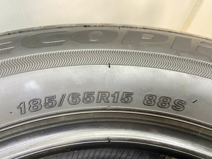 楽天市場】185/65R15 ブリヂストン エコピアEP150 中古タイヤ サマー 