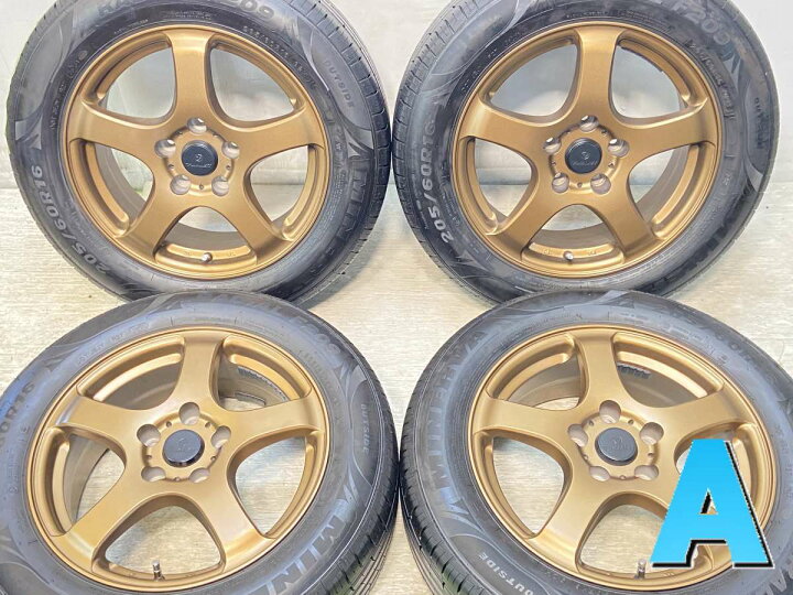 楽天市場】205/60R16 ミネルバ RADIAL F209 FINALIST 16x6.5 38 114.3 