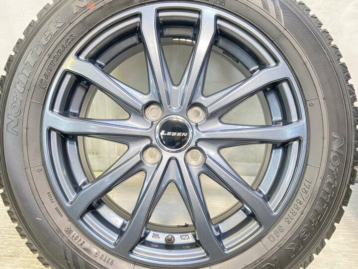 楽天市場】175/65R15 オートバックス ノーストレック N3i LEBEN 15x5.5 