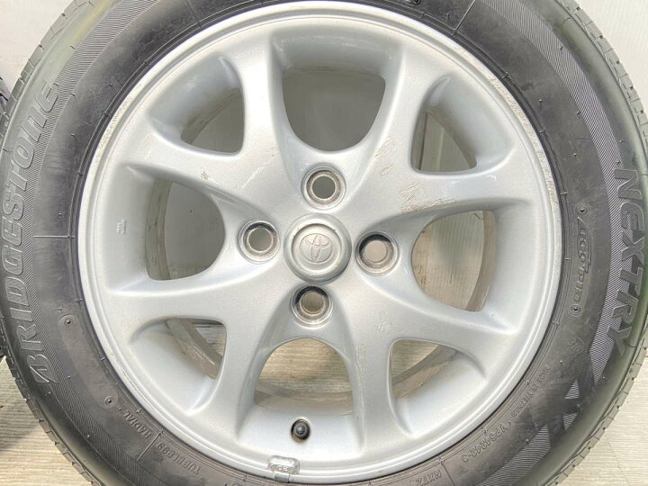 楽天市場】165/70R14 ブリヂストン ネクストリー トヨタ純正 14x5.5 45 