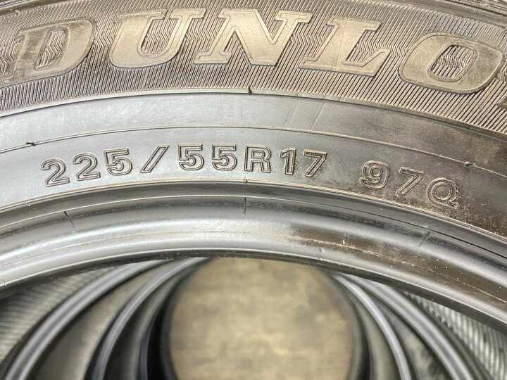 楽天市場】225/55R17 ダンロップ ウィンターマックス WM01 中古タイヤ 