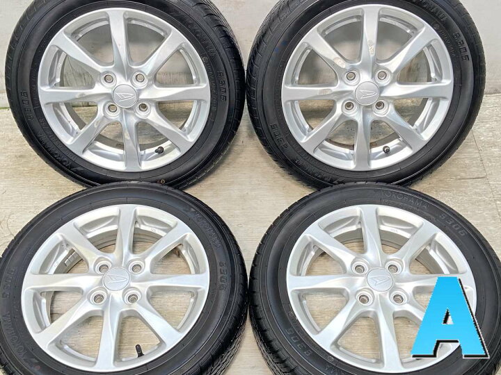 楽天市場】155/65R14 ヨコハマ S306 ダイハツ純正 14x4.5 45 100-4穴 