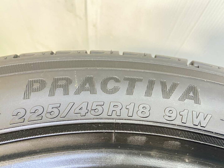 楽天市場】225/45R18 イエローハット PRACTIVA 中古タイヤ サマー 