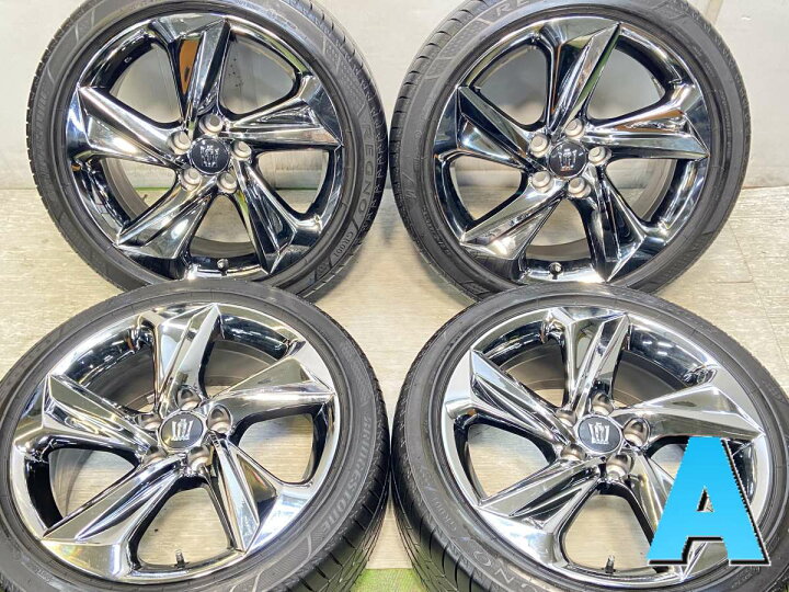 楽天市場】225/45R18 ブリヂストン レグノ GR001 トヨタ純正 18x8.0 45 