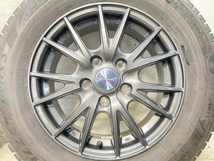 楽天市場】195/65R15 ブリヂストン ブリザック VRX3 VELVA SPORT 15x6 