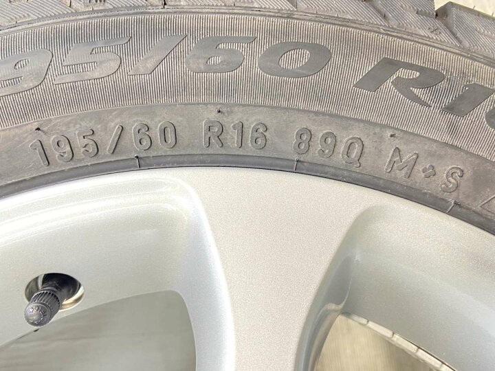 楽天市場】195/60R16 ピレリ アイスアシンメトリコ 日産純正 16x6.0 42 