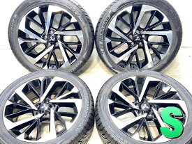 255/45R20 ナンカン WINTER ACTIVA SV-3 SUV 三菱純正 20x8.0 35 114.3-5穴 中古タイヤ スタッドレスタイヤ ホイールセット 4本セット