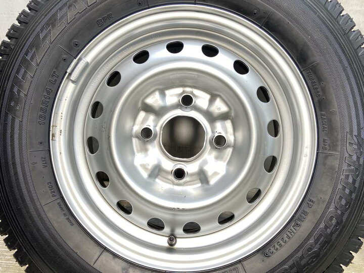 楽天市場】165R14 8PR ブリヂストン ブリザック VL1 日産純正 14x5.0 