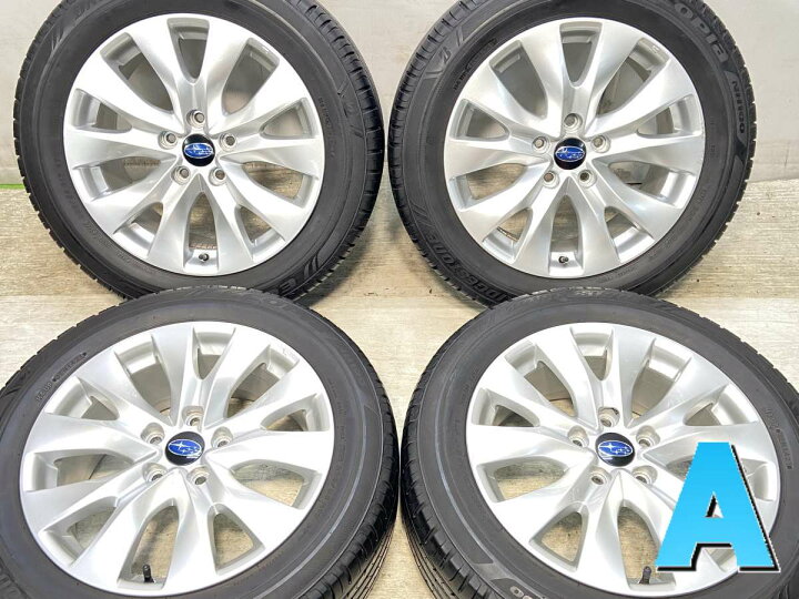 楽天市場】225/55R17 ブリヂストン エコピア NH100 スバル純正 17x7.5 