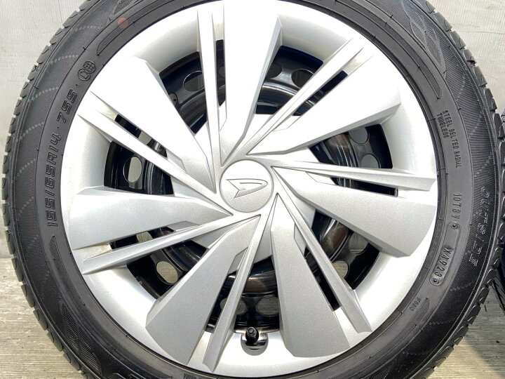 楽天市場】155/65R14 ダンロップ エナセーブ EC204 ダイハツ純正 14x4 