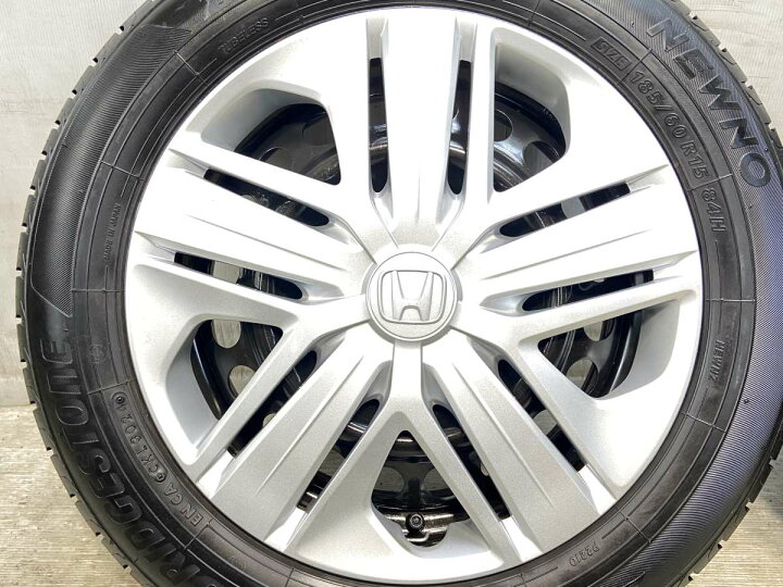 楽天市場】185/60R15 ブリヂストン NEWNO ホンダ純正 T5B 15x6.0 100-4 