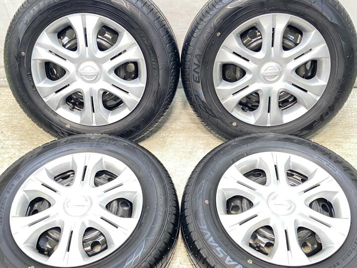 楽天市場】185/70R14 ダンロップ エナセーブ EC204 日産純正 14x5.5 