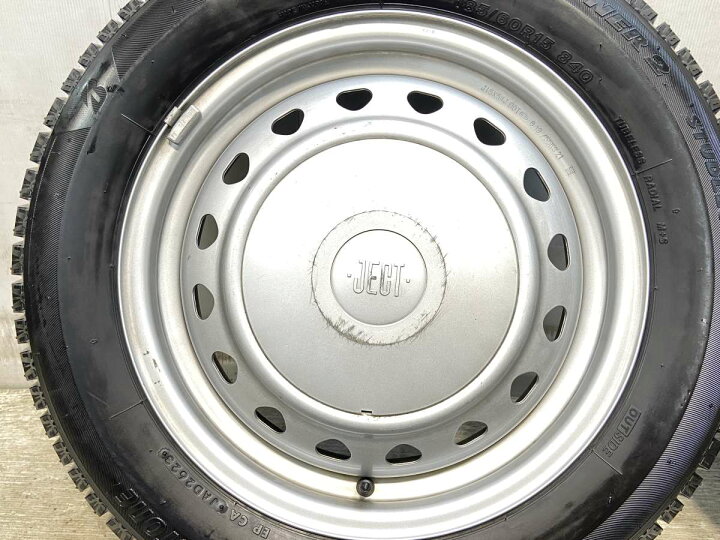 楽天市場】185/60R15 ブリヂストン アイスパートナー2 JECT S7 15x5.5 