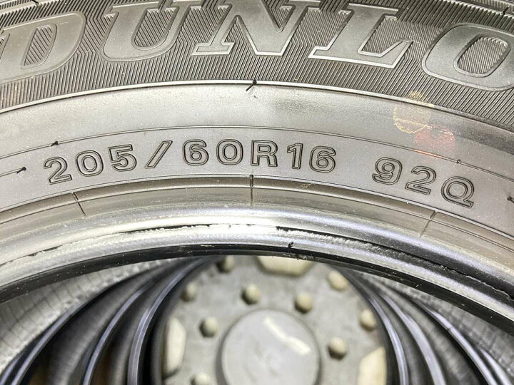 楽天市場】205/60R16 ダンロップ ウィンターマックス WM02 中古タイヤ 