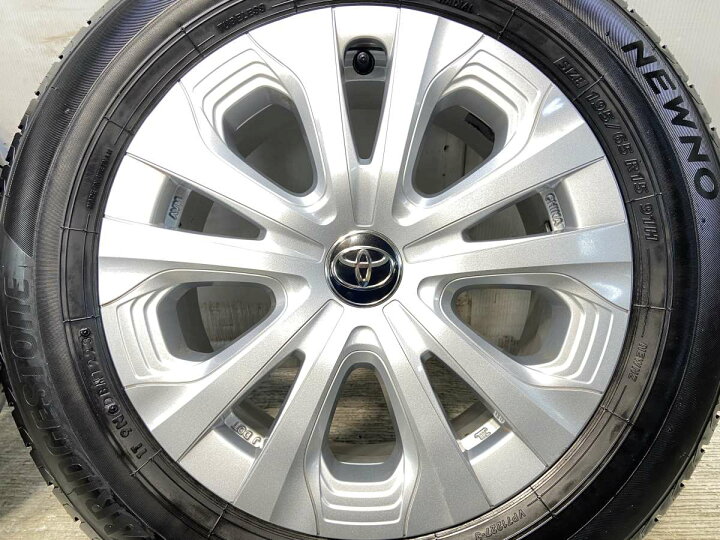 楽天市場】195/65R15 ブリヂストン NEWNO トヨタ純正 15x6.5 40 100-5 
