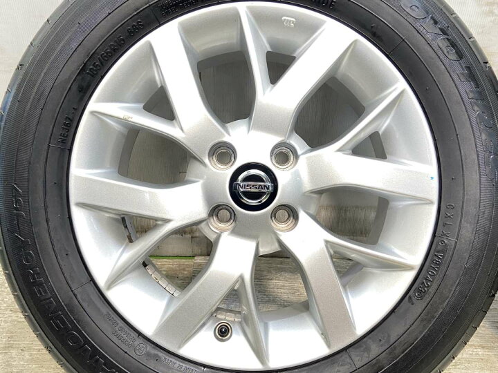 楽天市場】185/65R15 トーヨータイヤ ナノエナジー J67 日産純正 15x5 