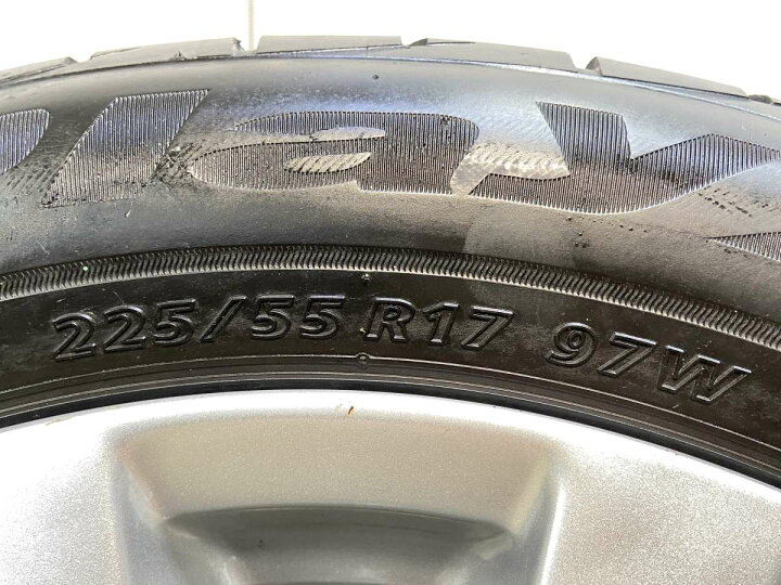 楽天市場】225/55R17 ブリヂストン プレイズ PX2 マツダ純正 17x7.5 50 