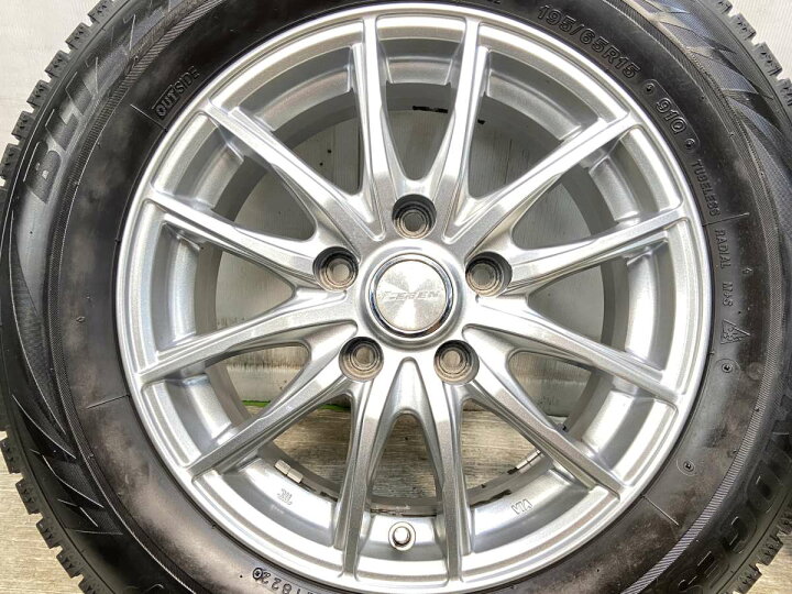 楽天市場】195/65R15 ブリヂストン ブリザック VRX2 LEBEN 15x6.0 43 