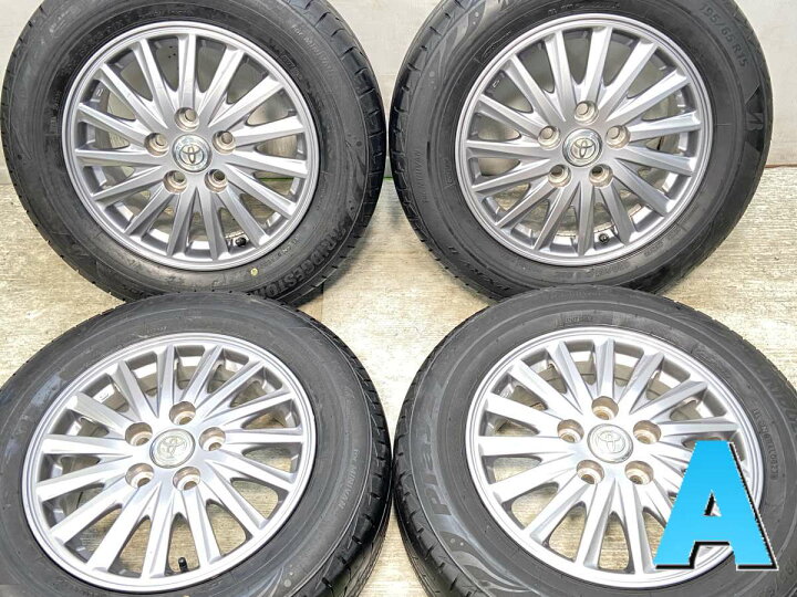 楽天市場】195/65R15 ブリヂストン プレイズ PX-RV2 トヨタ純正 15x6.0 