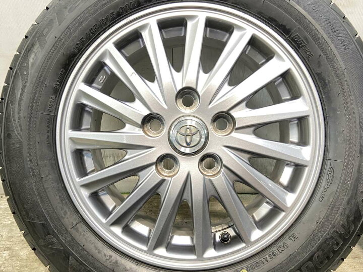楽天市場】195/65R15 ブリヂストン プレイズ PX-RV2 トヨタ純正 15x6.0 