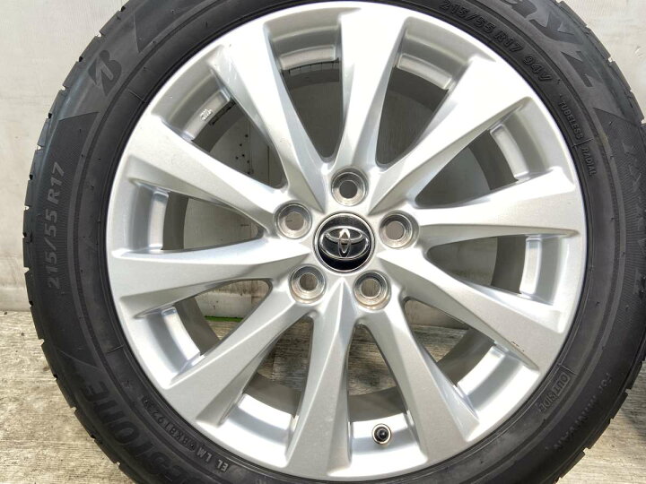 楽天市場】215/55R17 ブリヂストン プレイズ PX-RV2 トヨタ純正 17x7.5 