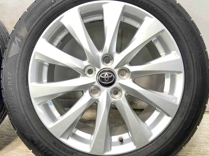 楽天市場】215/55R17 ブリヂストン プレイズ PX-RV2 トヨタ純正 17x7.5 