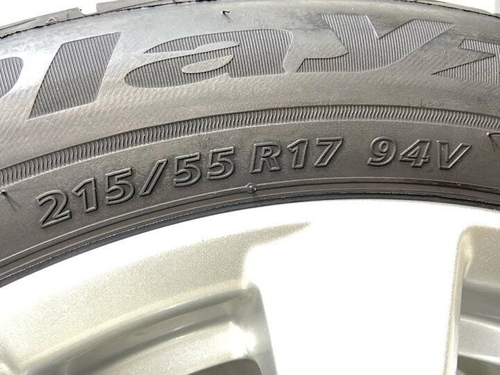 楽天市場】215/55R17 ブリヂストン プレイズ PX-RV2 トヨタ純正 17x7.5 