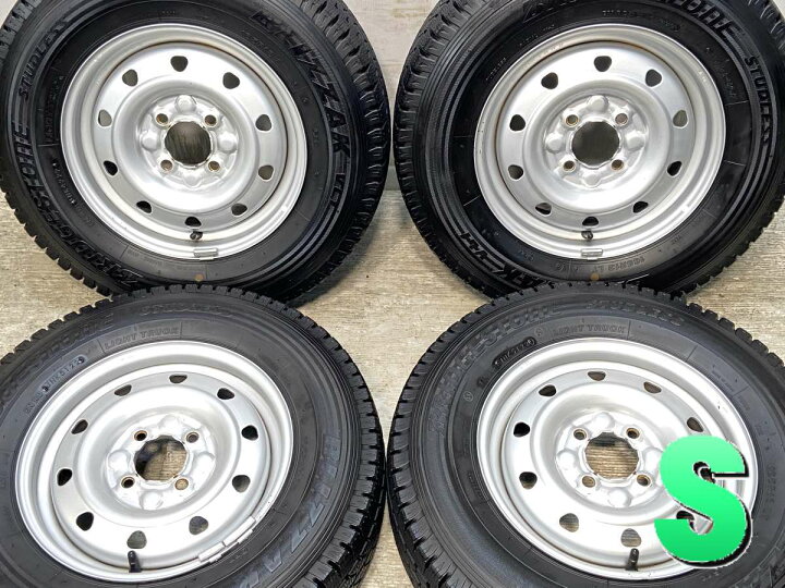 楽天市場】165R13 6PR ブリヂストン ブリザック VL1 13x5.0 100-4穴 