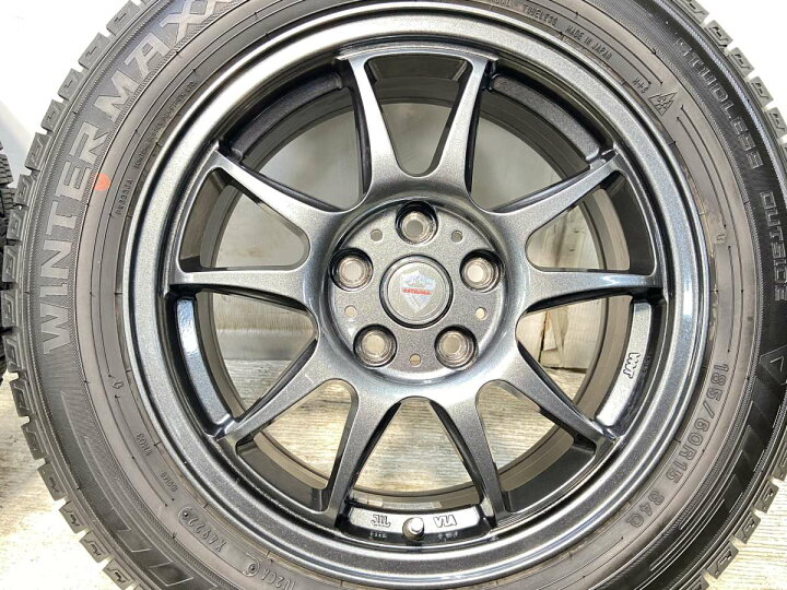 楽天市場】185/60R15 ダンロップ ウィンターマックス03 ESTROSA 15x6.0 